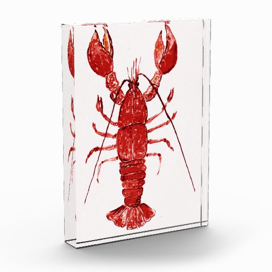 Roter Hummer Fotoblock (Links)