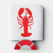 Roter Hummer kann kühlen Dosenkühler (Rückseite)