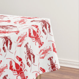 Roter Hummer New England Lobster Bake Retro Tischdecke