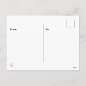 Roter Hummer Postkarte (Rückseite)