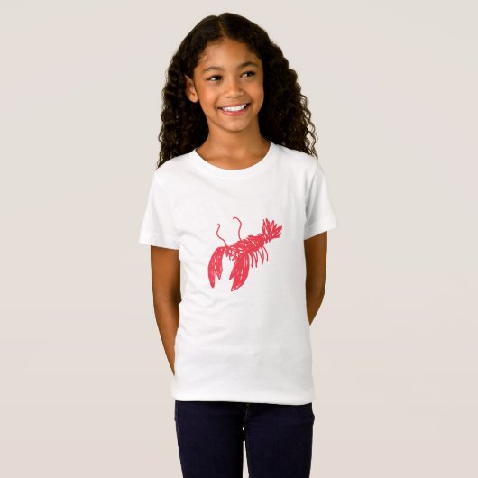Roter Hummer T-Shirt (Vorne ganz)