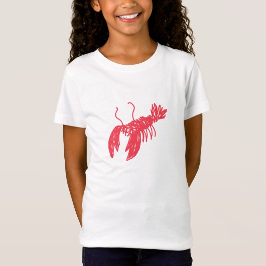 Roter Hummer T-Shirt (Vorderseite)