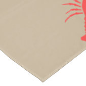 Roter Hummer Tischdecke (Schrägansicht)