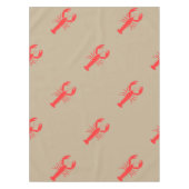 Roter Hummer Tischdecke (Vorderseite)