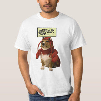 Roter Hummer vom Hundefort T-Shirt