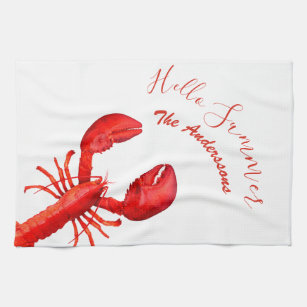 Meeresfruchte Geschirrtucher Zazzle De