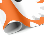 Roter Hund Geschenkpapier (Rolleneckpunkt)