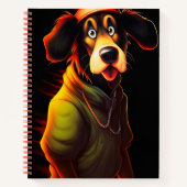 Roter Hund Notizblock (Vorderseite)