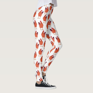 Roter Hut auf Ihrer Farbe - Leggings