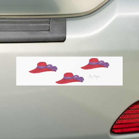 Roter Hut-Autoaufkleber Autoaufkleber (Auf Auto)