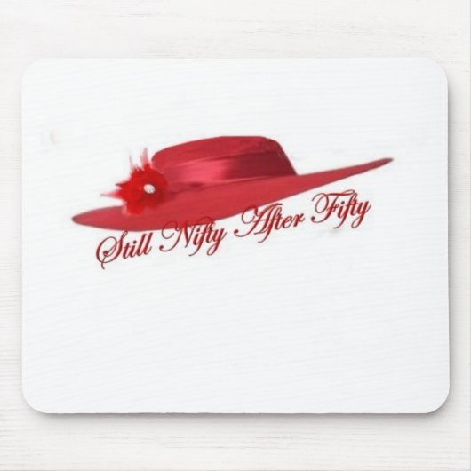 roter Hut Mousepad (Vorne)