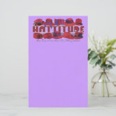 roter Hut stationär Briefpapier (Stehend Vorderseite)