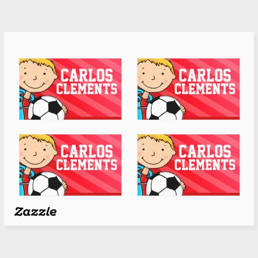 Roter Identifikations-Aufkleber des Rechteckiger Aufkleber (Blatt)