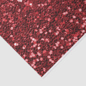 Roter Imitat-Glitzer Seidenpapier (Ausschnitt)