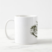 Roter Indianer mit Kanu Kaffeetasse (Links)