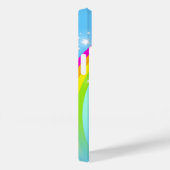 Roter individuelle Name Case-Mate iPhone Hülle (Rückseite / Rechts)