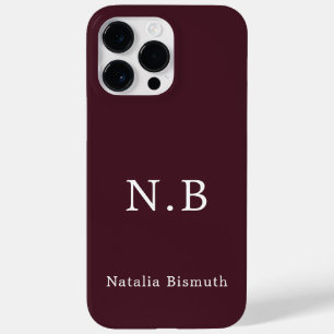 Roter individuelle Name Case-Mate iPhone 14 Pro Max Hülle