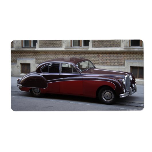 Roter Jaguar Mark IX (Vorne)