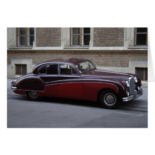 Roter Jaguar Mark IX (Vorderseite (Horizontal))