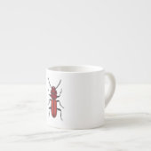 Roter Käfer Espressotasse (Vorderseite Rechts)