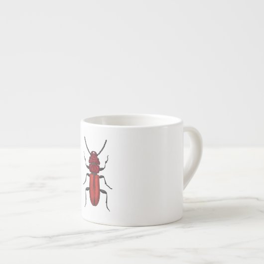 Roter Käfer Espressotasse (Vorderseite Rechts)