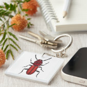 Roter Käfer Schlüsselanhänger (Vorderseite rechts)