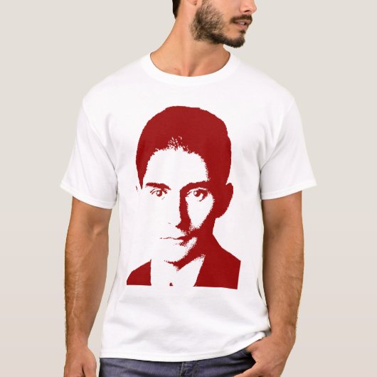 Roter Kafka T-Shirt (Vorderseite)