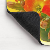 Roter Kalanchoe - Sukkulenter Sonnenschein Mousepad (Ecke)