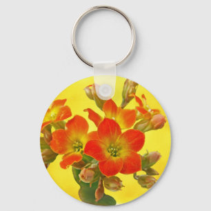 Roter Kalanchoe - Sukkulenter Sonnenschein Schlüsselanhänger