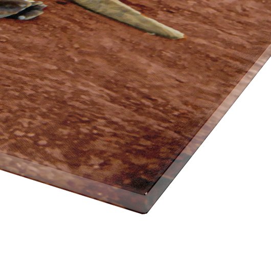 Roter Kangaroo Buck Schneidebrett (Ecke)