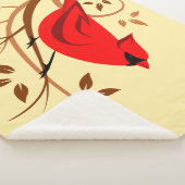 Roter Kardinal Art Sherpadecke (3/4)