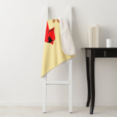 Roter Kardinal Art Sherpadecke (Beispiel)