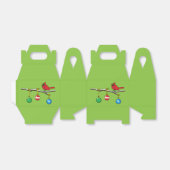 Roter Kardinal auf der Zweigniederlassung der Weih Geschenkschachtel (Ungefaltet)