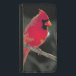 Roter Kardinal auf einer Baumzweigung Geldbeutel Hülle Für Das Samsung Galaxy S5<br><div class="desc">Eine knusprige,  klar detaillierte und schöne Naturfotografie. Ein hellroter Kardinal aus dem Norden steht auf einem Baumzweig. Sie können sehen,  wie im Wind sanft Schübe von heruntergekommenen Federn wehen. Fluff und niedlich!</div>