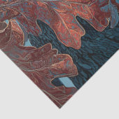 Roter Kardinal auf Zweig Seidenpapier (Ausschnitt)