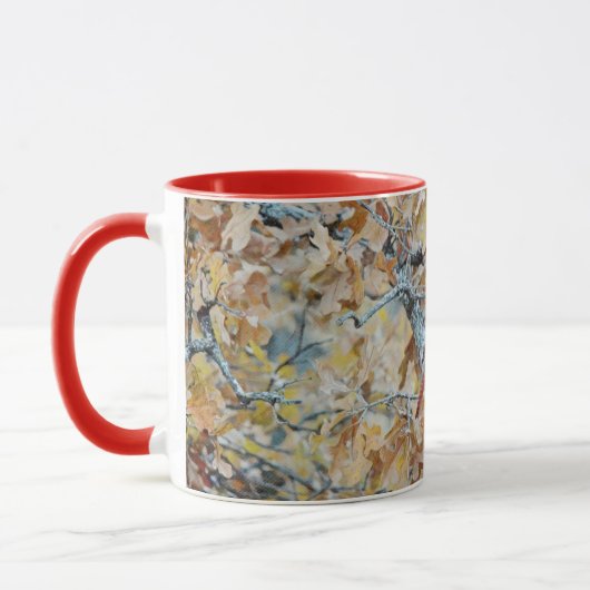 Roter Kardinal Bird im Tree Art Tasse Cup (Links)