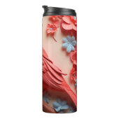 Roter Kardinal Bird Thermal Tumbler Thermosbecher (Nach rechts gedreht)