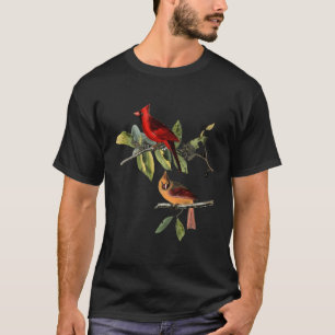 Roter Kardinal Bird Weibchen für Kardinal T-Shirt