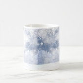 Roter Kardinal Birds Weihnachtsschneebaume Kaffeetasse (Mittel)