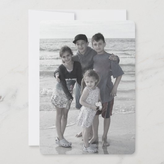 Roter Kardinal Doppelseitige Fotokarte (Vorderseite)