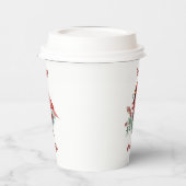 Roter Kardinal, Eukalyptus, Weihnachten der Roten  Pappbecher (Links)