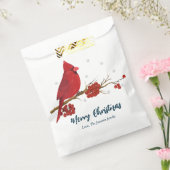 Roter Kardinal Geburtstag Weihnachten Geschenktütchen (Versiegelt)