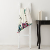 Roter Kardinal gibt Beileid Keepake Memorial Sherpadecke (Beispiel)