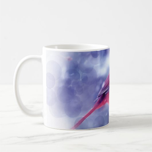 Roter Kardinal im Blizzard Kaffeetasse (Links)