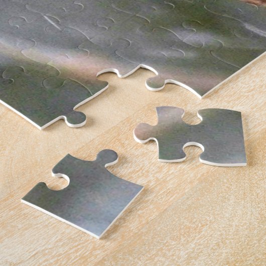 Roter Kardinal im Schnee Puzzle (Seite)