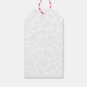 Roter Kardinal im Winter Nature Foto Vielen Dank Geschenkanhänger (Rückseite)