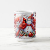 Roter Kardinal Kaffeetasse (Mittel)