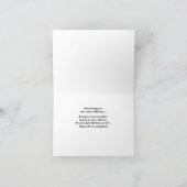 Roter Kardinal Karte (Innenseite)