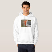Roter Kardinal mit Haube Hoodie (Vorne ganz)