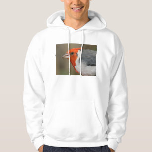 Roter Kardinal mit Haube Hoodie